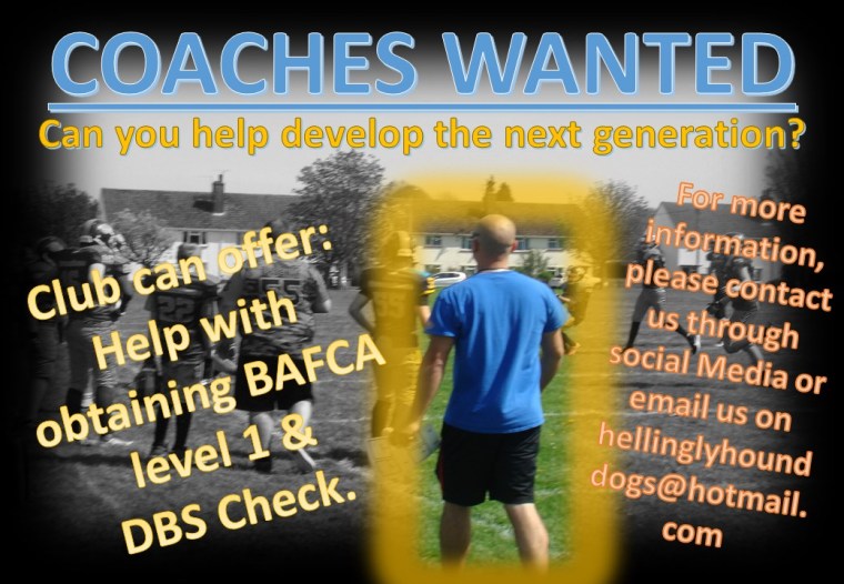 2019 coaches wanted